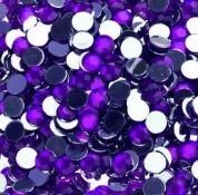 Lot 55; 10,000 Cadbury's Purple Flat Back Crystal Gems In 10 Packs RRP £35