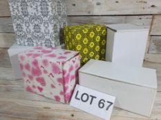 Lot 67; 6 x Large Wedding Cake Toppers Approx. 15cm Tall RRP £96