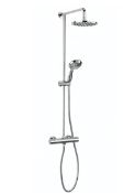 Brand New Boxed Metro Mixer Shower System Thermostatic - Chrome RRP £190 *No Vat*