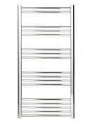 Brand New Boxed Hamilton Curved Chrome Radiator - 1200 x 400mm RRP £125 *No Vat*