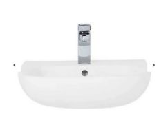 Brand New Boxed Newton 520mm Semi Recessed Basin RRP £120 **No Vat**