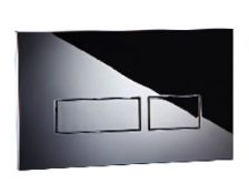 Brand New Boxed Flush Plate - Chrome RRP £50 *No Vat*