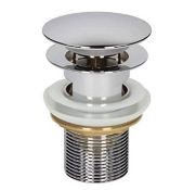 Brand New Boxed Bathroom Basin Clicker Waste Plug 1 1/4