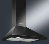 Current Online Price £439. Smeg KSED65NEE 60cm Chimney Cooker Hood. • 3 Speeds. • 2 x Aluminium...