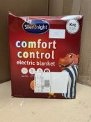 Silentnight Comfort Control Electric Blanket. RRP £55.00 - GRADE U