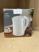 Morrisons Home Turin Kettle 1.7L Capacity. RRP £16.00 - GRADE U