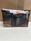 Morrisons Turin 2 Slice Toaster. RRP £24.99 - GRADE U