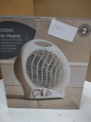 Morrisons 2000w Fan Heater. RRP £20 - GRADE U