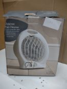 Morrisons 2000w Fan Heater. RRP £20 - GRADE U