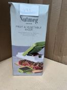 Nutmeg Home Fruit and Vegetable Dicer. RRP £19.99 - GRADE U