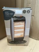 Morrisons Home 1200W Halogen Heater. RRP £30.00 - GRADE U