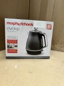 Morphy Richards Evoke 1.5L Jug Kettle. RRP £79.99 - GRADE U