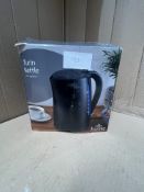 Morrisons Home Turin Kettle 1.7L Capacity. RRP £16.00 - GRADE U