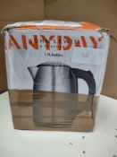 John Lewis Anyday 1.7L Kettle. RRP £24.99 - GRADE U