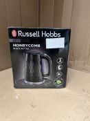 Russell Hobbs Honeycomb Kettle. RRP £37.00 - GRADE U