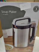 Morrisons Soup Maker 1.3L Capacity. RRP £39.99 - GRADE U
