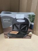 Morrisons Home Deep Fill Sandwich Toaster. RRP £32.00 - GRADE U