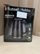 Russell Hobbs Groove Kettle. RRP £34.49 - GRADE U