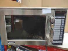 Sharp R24at 1900w Commercial Microwave Oven. RRP £799.99 - GRADE U