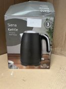 Morrisons Home Siena Kettle 1.7L Capacity. RRP £30.00 - GRADE U