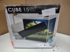 Cube 15 LED Aquarium. RRP £69.99 - GRADE U