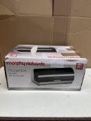 Morphy Richards Accents Roll Top Bread Bin. RRP £39.99 - GRADE U