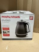 Morphy Richards Evoke 1.5L Jug Kettle. RRP £79.99 - GRADE U