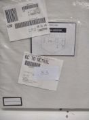 At Home Collection Superking Fitted Sheet. RRP £24.99 - GRADE U