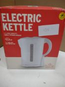 Morrisons Electric Kettle. RRP £19.99 - GRADE U