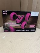 360 Spin Attack RC Car. RRP £29.99 - GRADE U