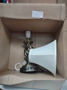 JD Williams Barlet Touch Table Lamp LU092. RRP £39.99 - GRADE U