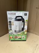 Tower 1.6L Soup and Smoothie Maker. RRP £59.99 - GRADE U