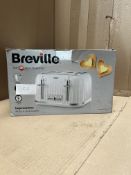 Breville Impressions 4 Slice Toaster. RRP £60.00 - GRADE U