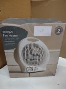 Morrisons 2000w Fan Heater. RRP £20 - GRADE U