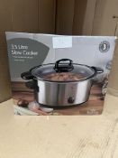 Morrisons Home 3.5L Slow Cooker. RRP £20.00 - GRADE U