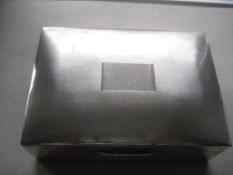 Vintage Silver Plated EPNS Cigarette Box