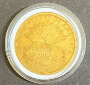 Gold $20 Double Eagle Coin