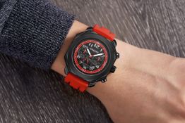 Gamages of London Hand Assembled Contemporary Automatic Red - 5 Years Warranty and Free Delivery