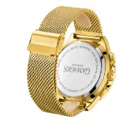 Gamages of London Hand Assembled Opulent Sports Automatic Gold - 5 Years Warranty and Free Deliver..