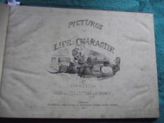 5 x Volumes - Pictures of Life & Character By John Leech - Bradbury & Evans - 1864-1869