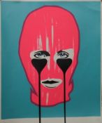 PURE EVIL (b.1968) Putin's Nightmare - Pussy Riot by Charles Uzzell-Edwards Signed & Monikered