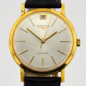 Longines / Vintage Automatic Date - Gentlemen's Steel Wristwatch