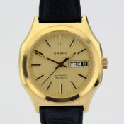 ORANO / INCABLOC Automatic Day / Date - (Unworn) Gentlemen's Steel Wrist Watch