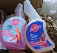 12 Bottles Mrs Gleams Cleaner Mixed Selection.