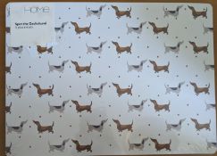 4 Brand New Dachshund Design Placemats.