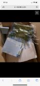 45 x Blue Animate With Artificial Flower To Secure Boxes