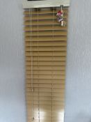Venetian Blinds 40cm x Drop 180cm, Slat Size 50mm Natural 004