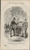 London Cheap Cabinet Maker Antique 1864 Henry Mayhew Print.