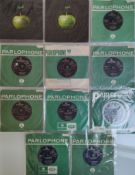A Collection of 11 x The Beatles Original 7” Singles.