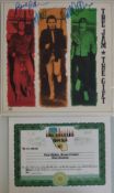 A Stunning Autographed The Jam LP With Certificate of Authenticity From Los Angeles Rocks.